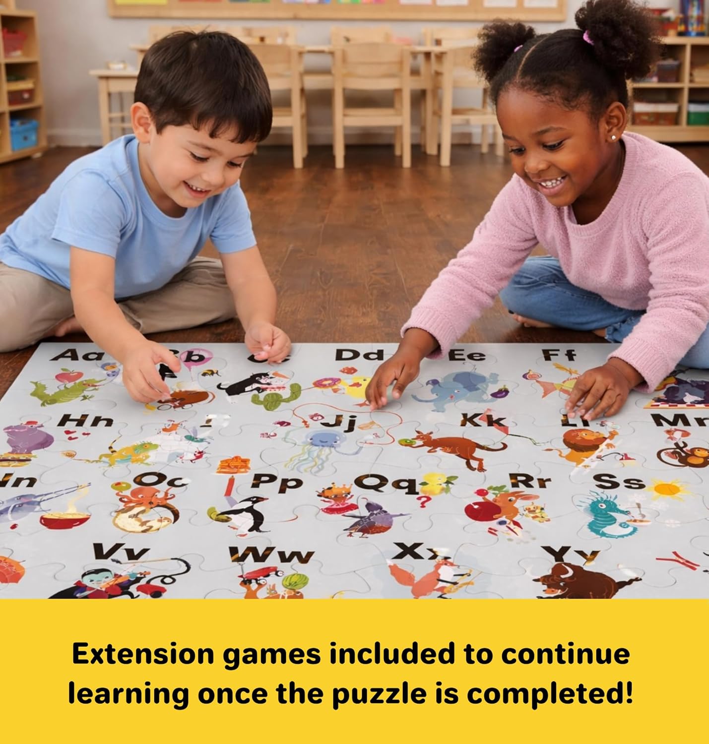 Alphabet Antics Floor Puzzle