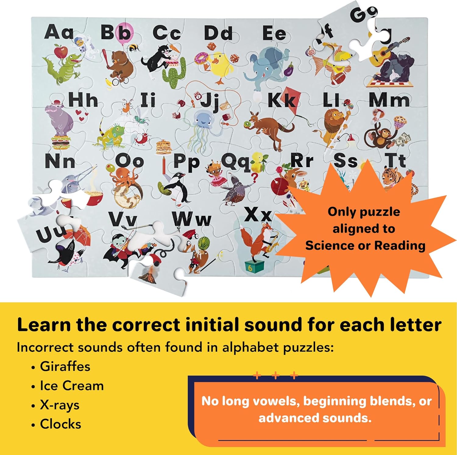 Alphabet Antics Floor Puzzle