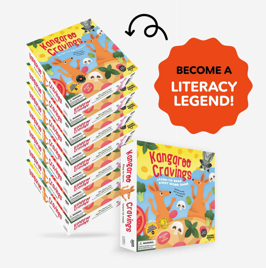 Become a Literacy Legend with donations of $250 or more. Receive a tax deduction letter.