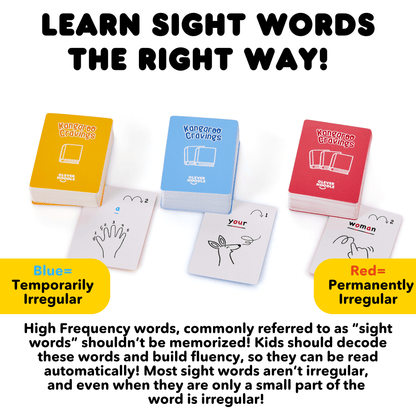Kangaroo Cravings 240 Sight Word Board Game