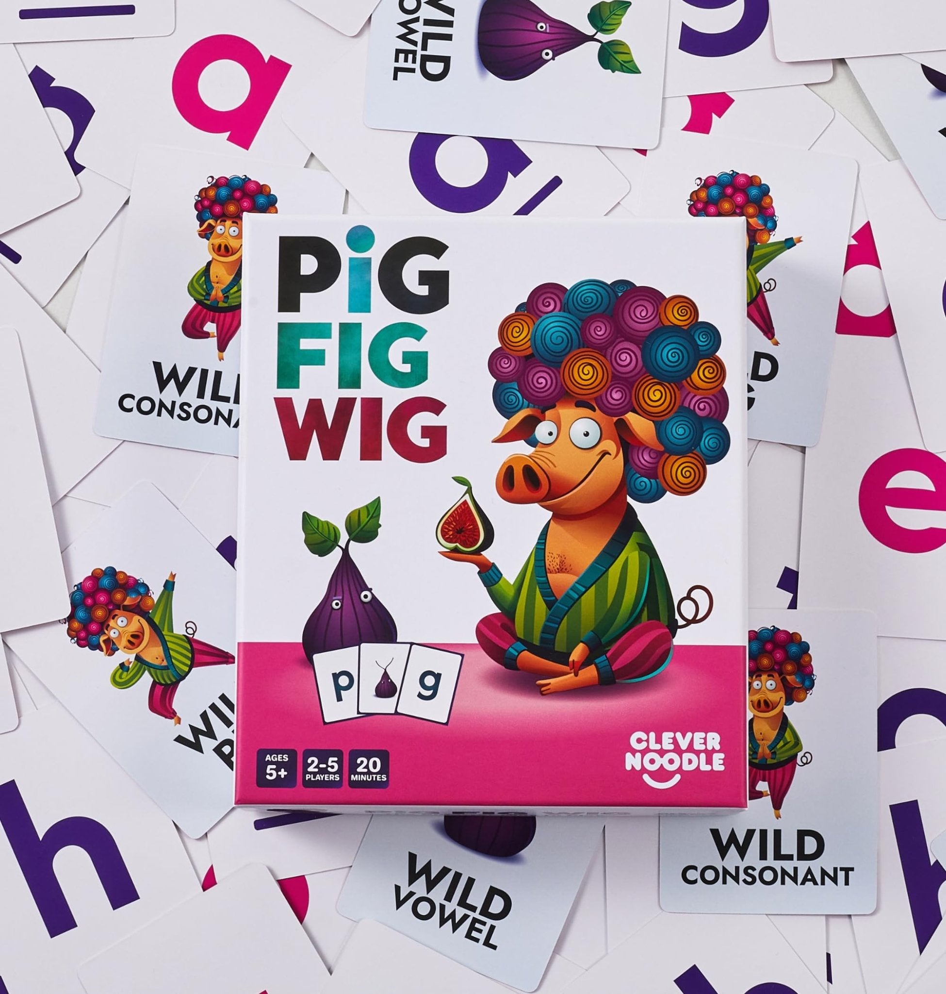 Pig Fig Wig Phonics Reading Game | Clever Noodle