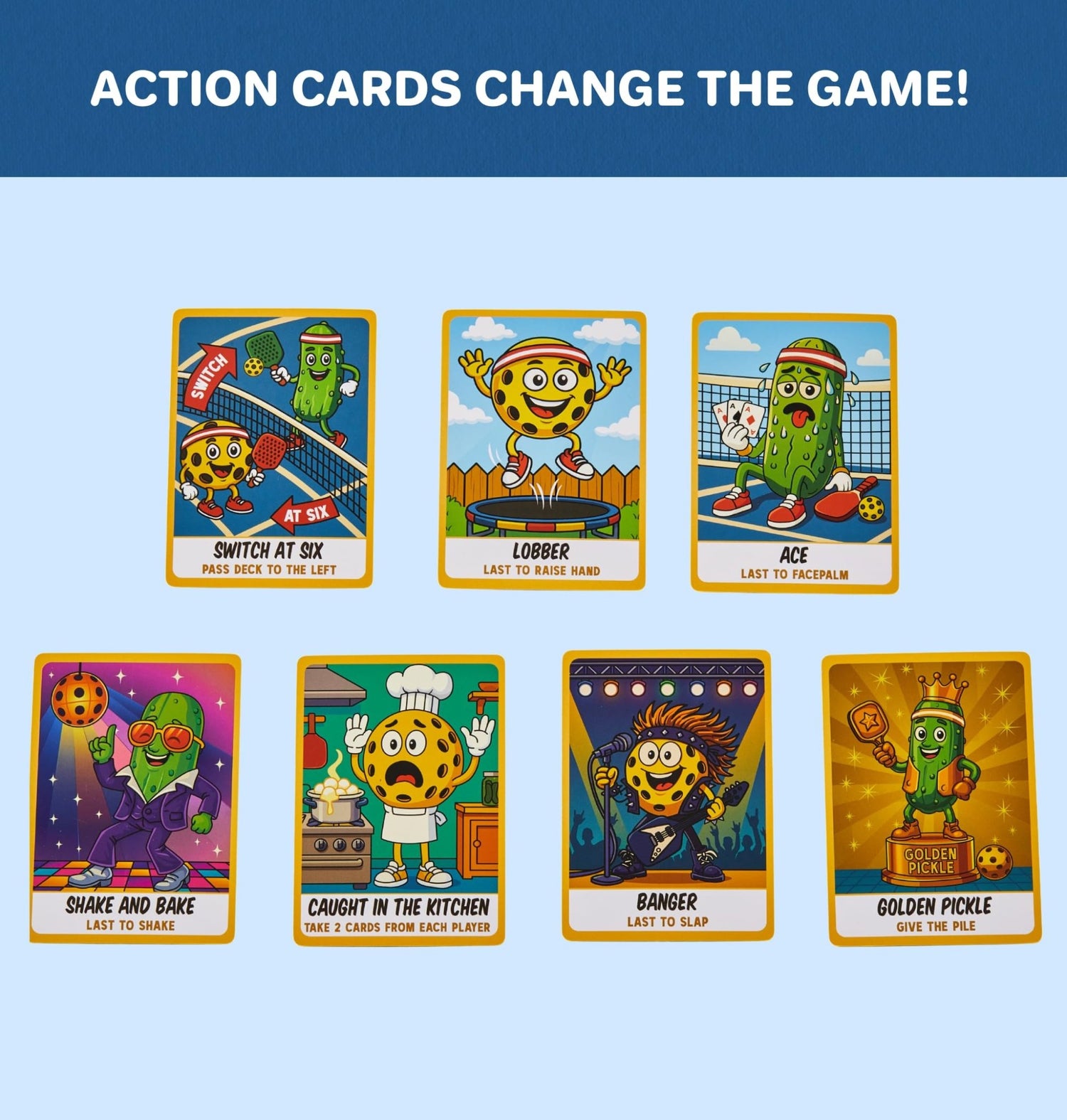 Slam Dink Pickleball Card Game