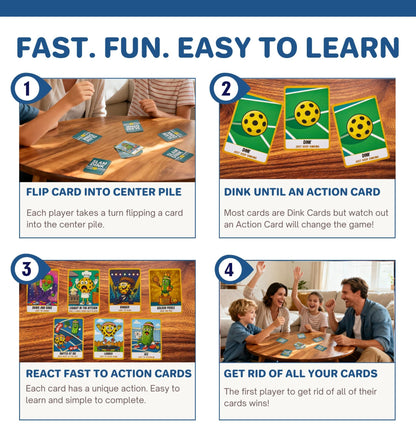 Slam Dink Pickleball Card Game